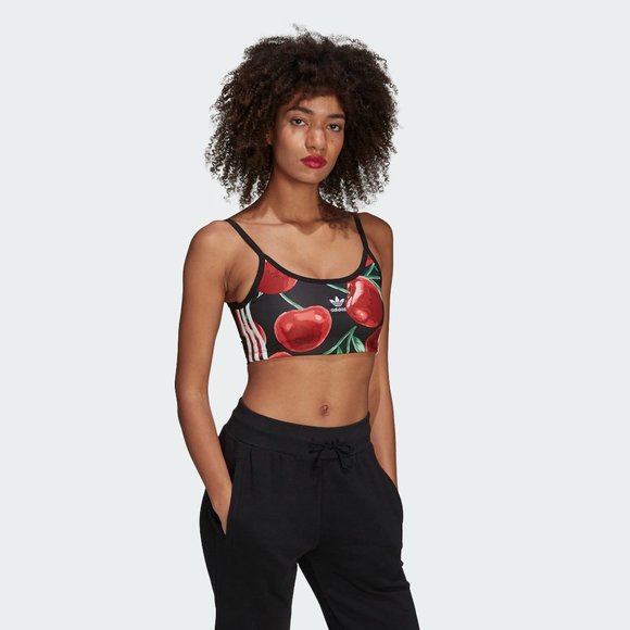 ADIDAS BRA TOP - CHERRY PRINT - Picture 4 of 6